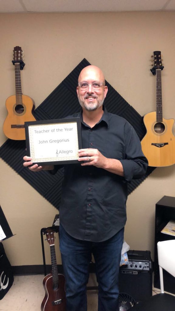 Allegro School of Music Teacher of the Year