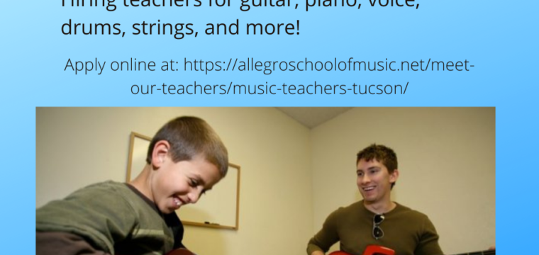 Allegro School of Music is growing!